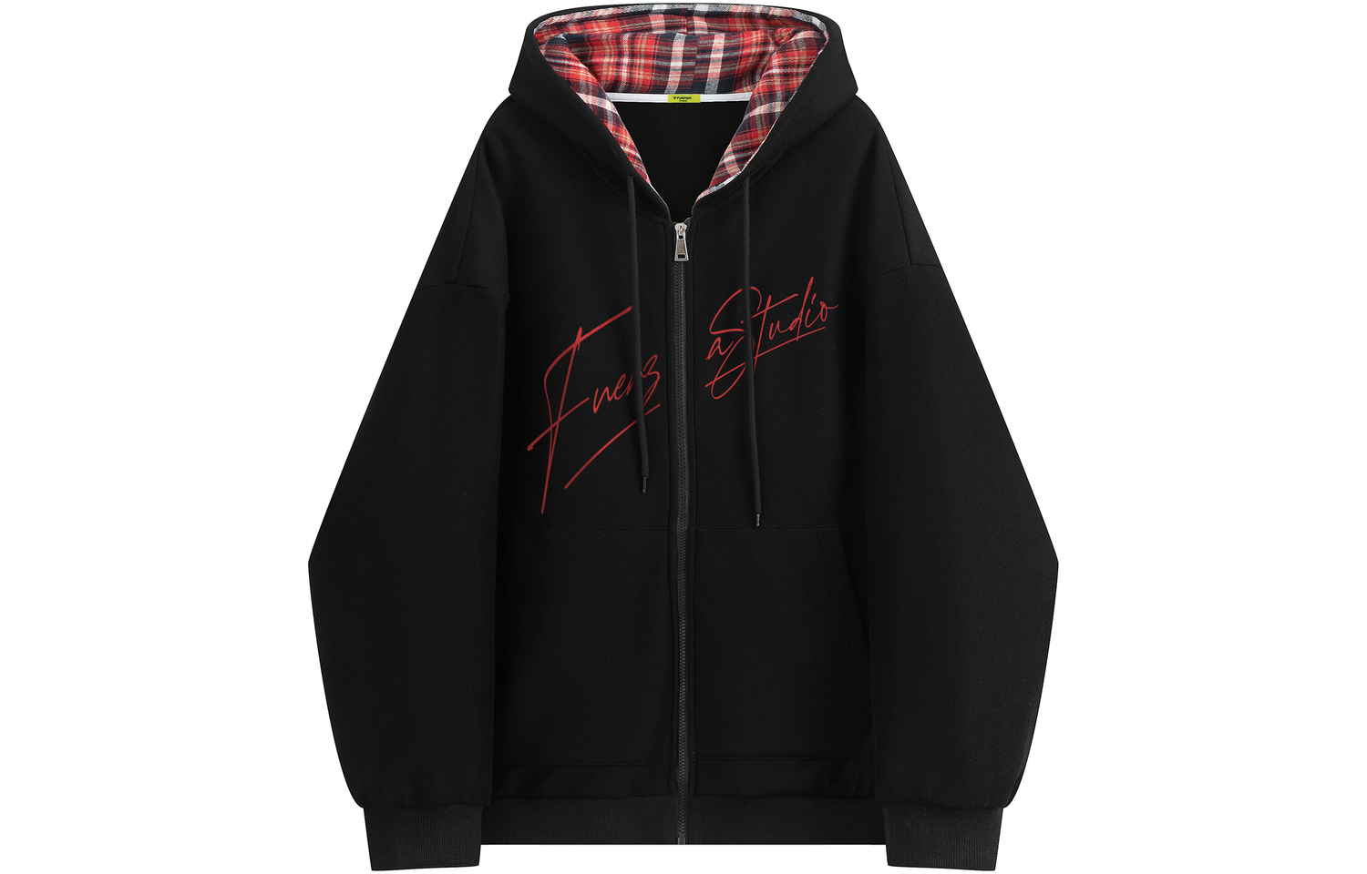 

Свитшот-куртка унисекс FUERZA, черный