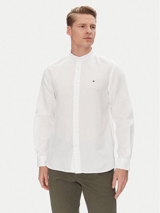

Рубашка обычного кроя MW0MW40716 Tommy Hilfiger, белый