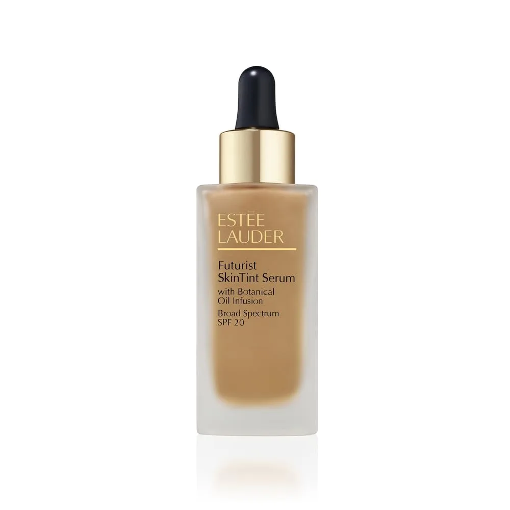 Тональный крем-сыворотка Estée Lauder Futurist Skin Tint Serum Foundation SPF 20 с глицерином | Легкое покрытие, 30 мл, 3N2 Wheat - Medium with neutral subtle golden undertones