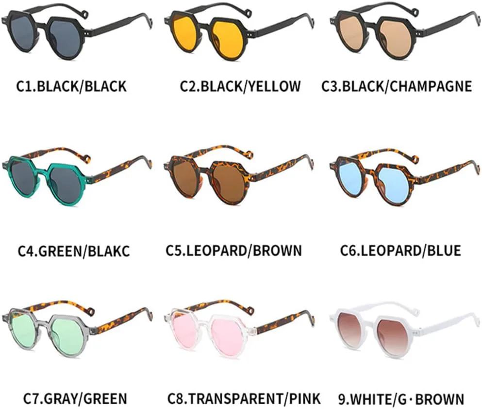 

Маленькие овальные солнцезащитные очки для женщин в стиле панк с заклепками, конфетные цвета, женские и мужские солнцезащитные очки UV400 FYTUP, Transparency