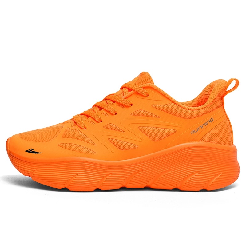 

Kuding Дышащие низкие кроссовки для беска унисекс Ярко-оранжевые, цвет Vibrant Orange