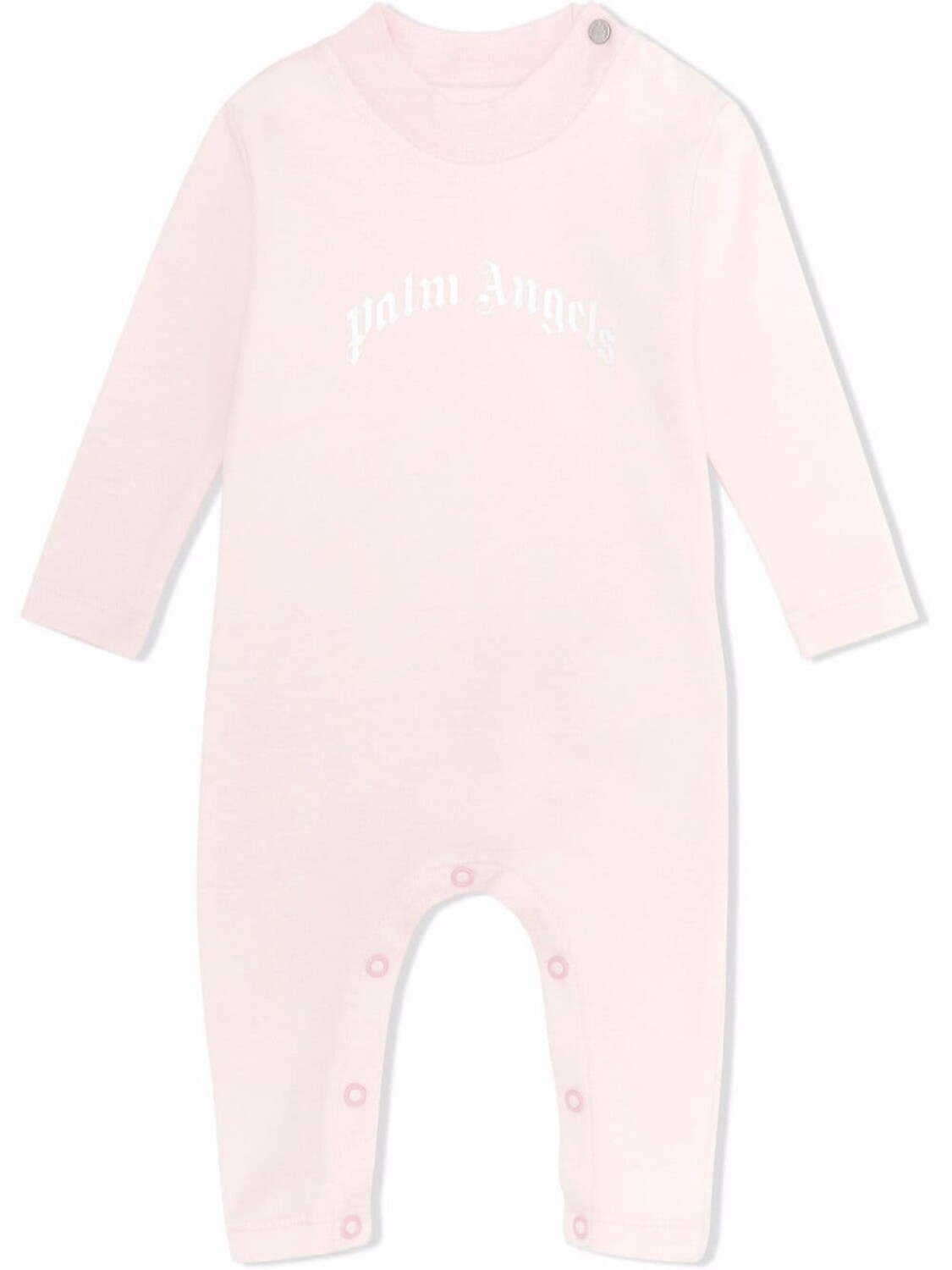 

Ромпер с логотипом Palm Angels Kids, розовый