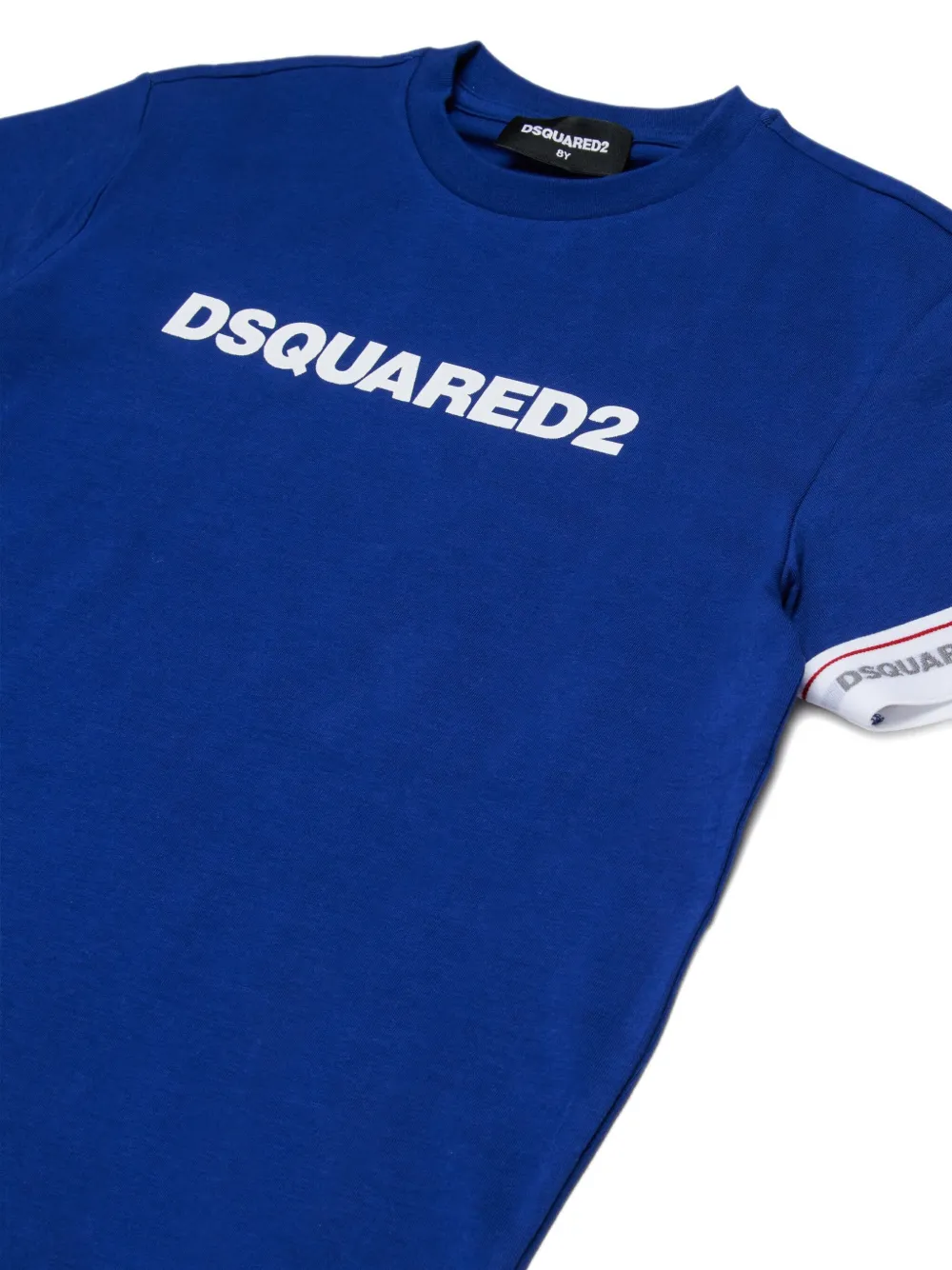 Комплект из трех трусов-брифов с логотипом Dsquared2 Kids, синий — фото 3