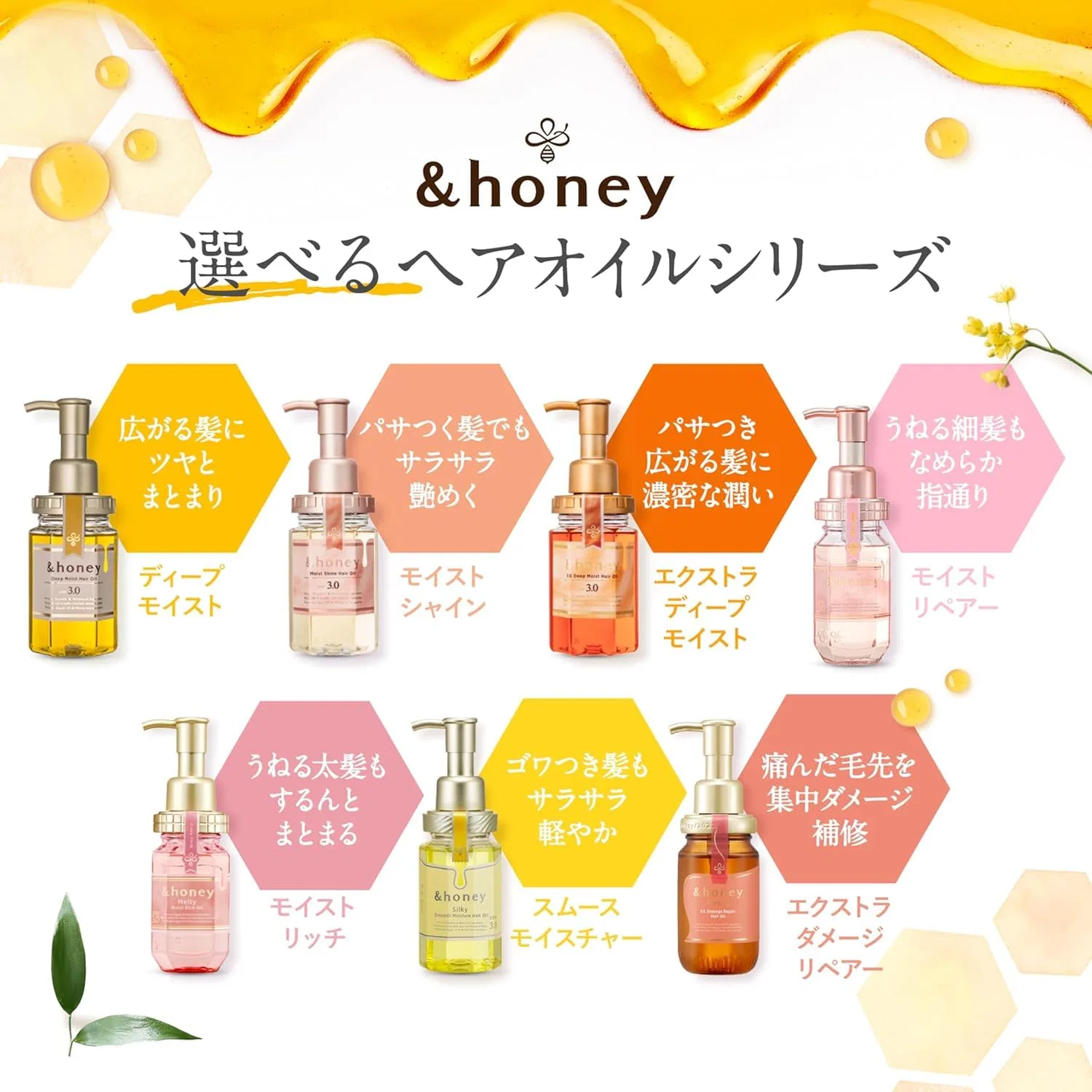 Масло для волос &Honey Melty 3.0 Repair & Moisturising 100 мл & Honey — фото 2
