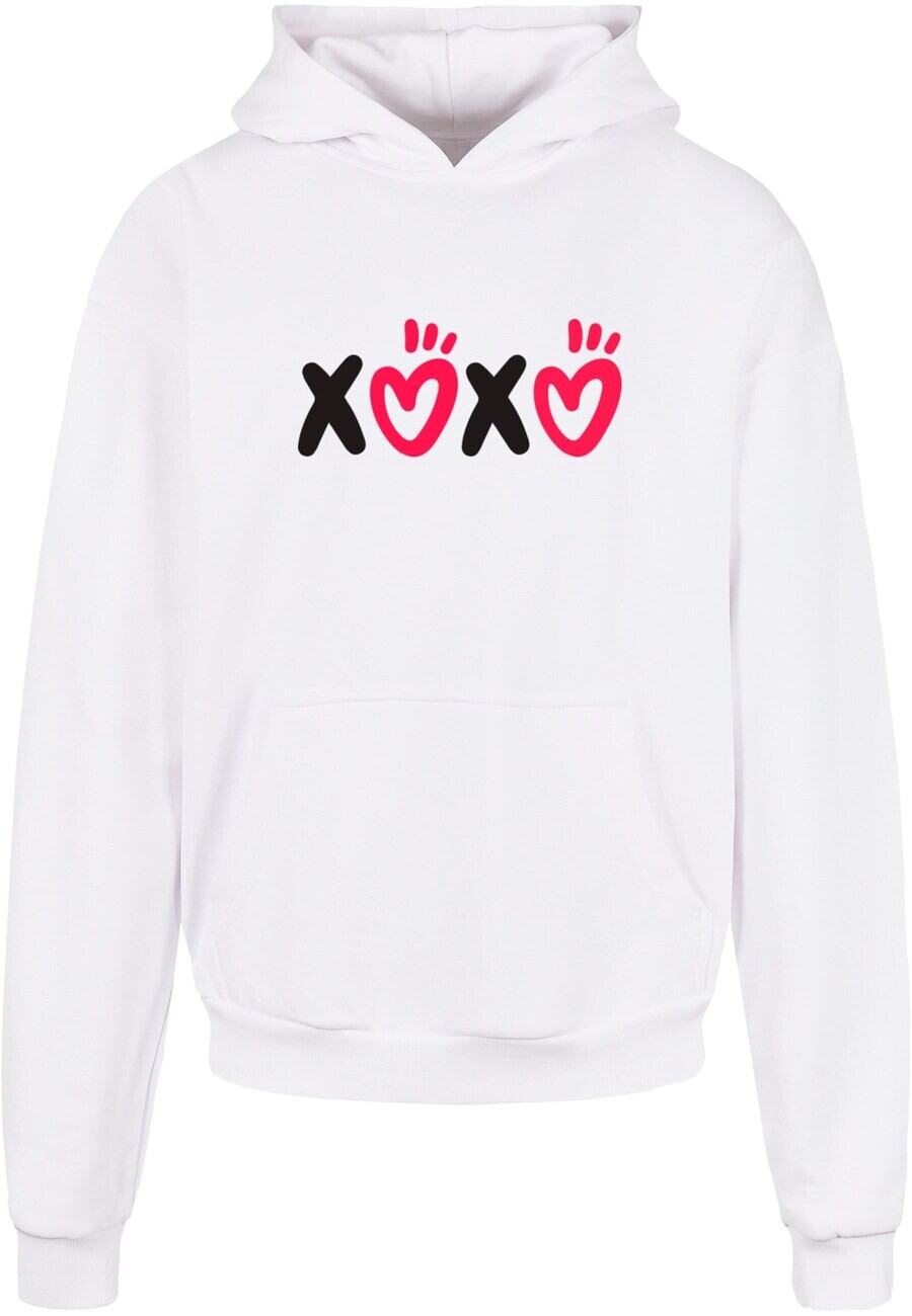 

Толстовка с капюшоном Merchcode Sweatshirt Valentines Day - XOXO, белый