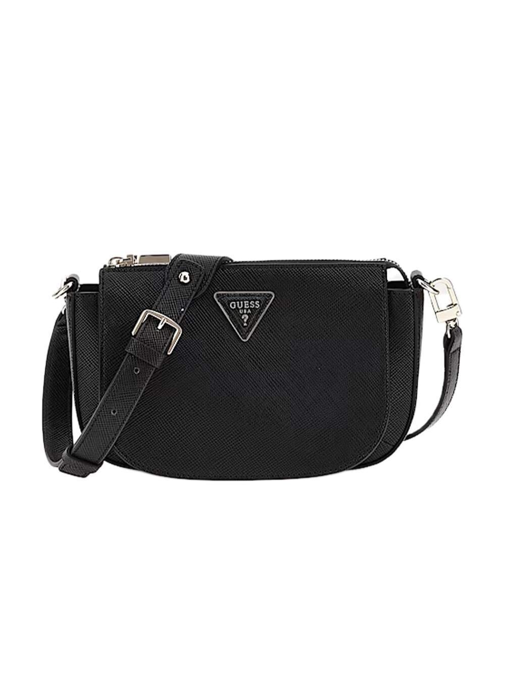 

Сумка через плечо с треугольником g Guess, черный
