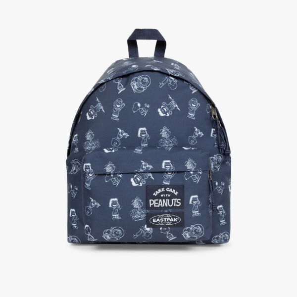 

Eastpak x peanuts padded pak'r тканый рюкзак с нашивкой-логотипом Eastpak, синий