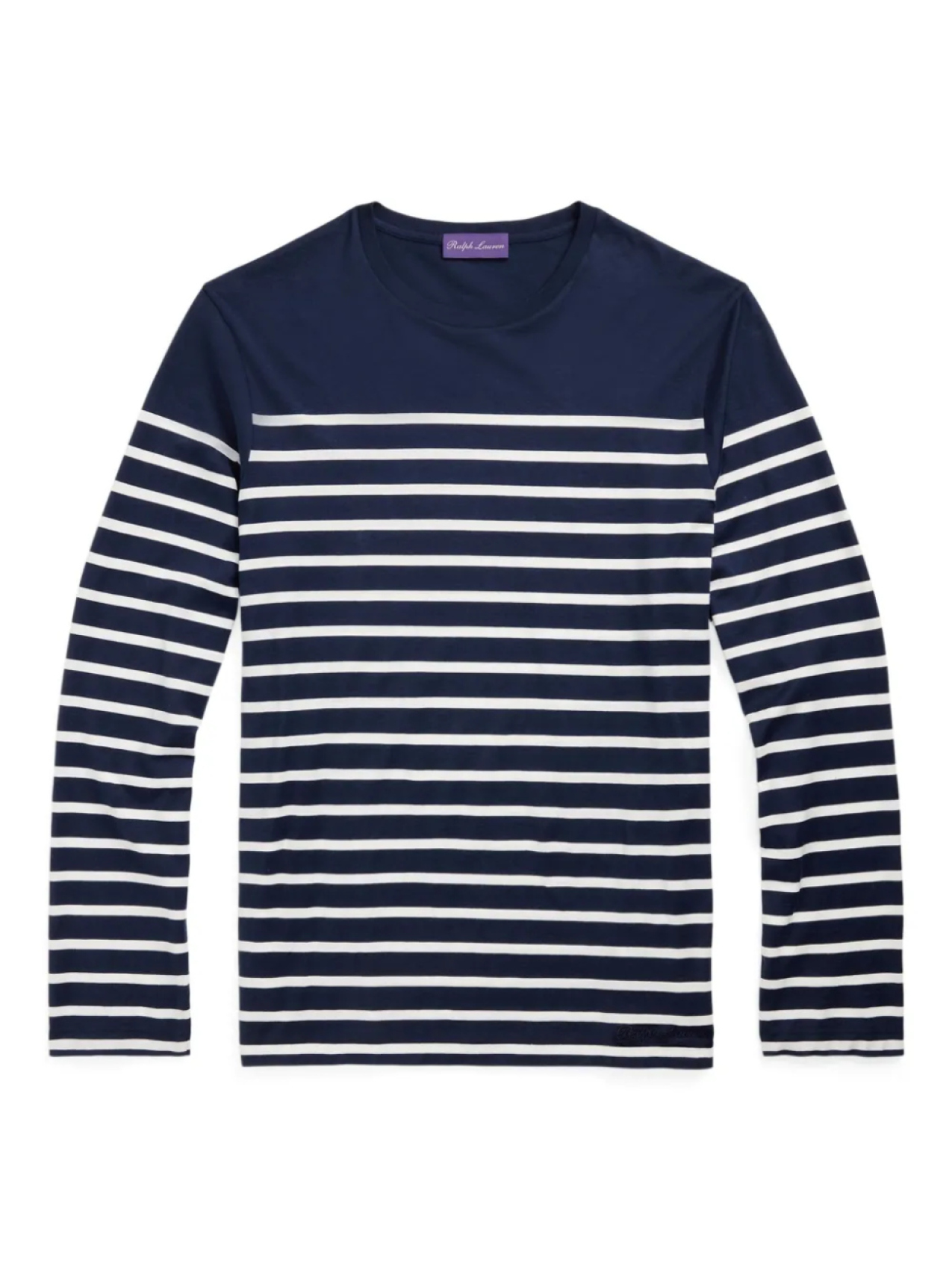 

Футболка в полоску Ralph Lauren Purple Label, синий