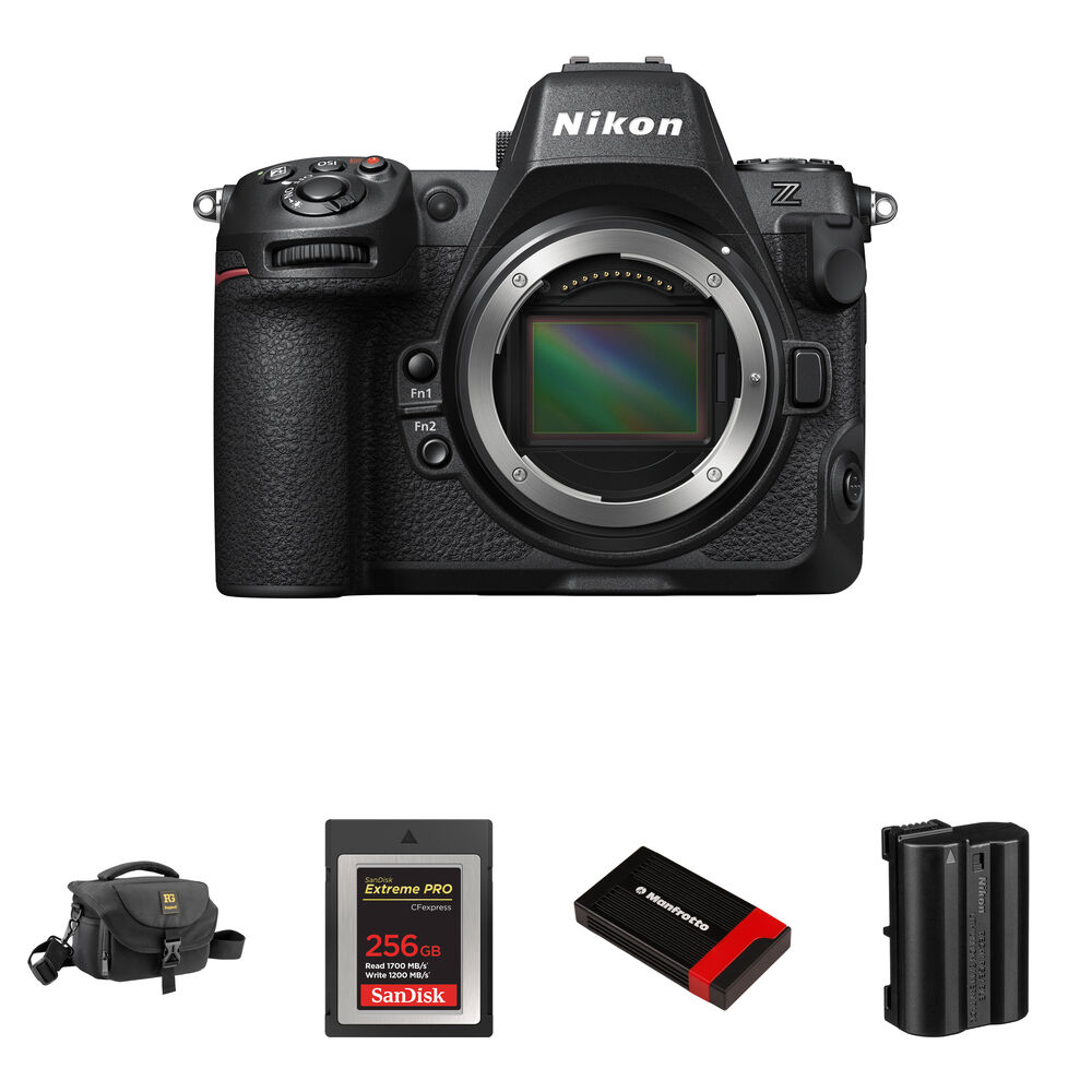 

Беззеркальная камера Nikon Z8 Mirrorless Camera with Essentials+ Kit
