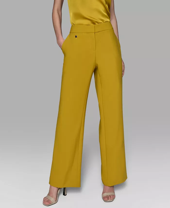 

Женские брюки прямого кроя KARL LAGERFELD PARIS, золотой