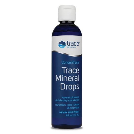 

Trace Minerals Research, Капли Trace Minerals с исследовательской концентрацией, 237 мл