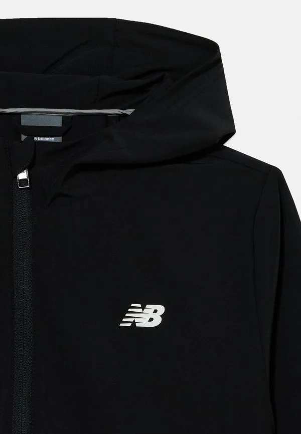 Тренировочная куртка с панелями New Balance, Caviar — фото 4