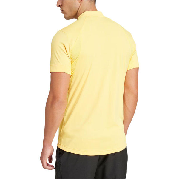Рубашка поло теннис heat.rdy pro freelift henley polo shirt asia sizing Adidas, белый — фото 3