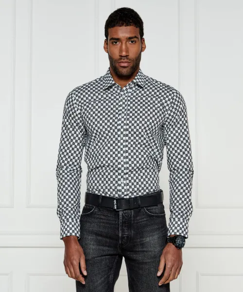 

Рубашка Elisha02 Slim fit Hugo, белый