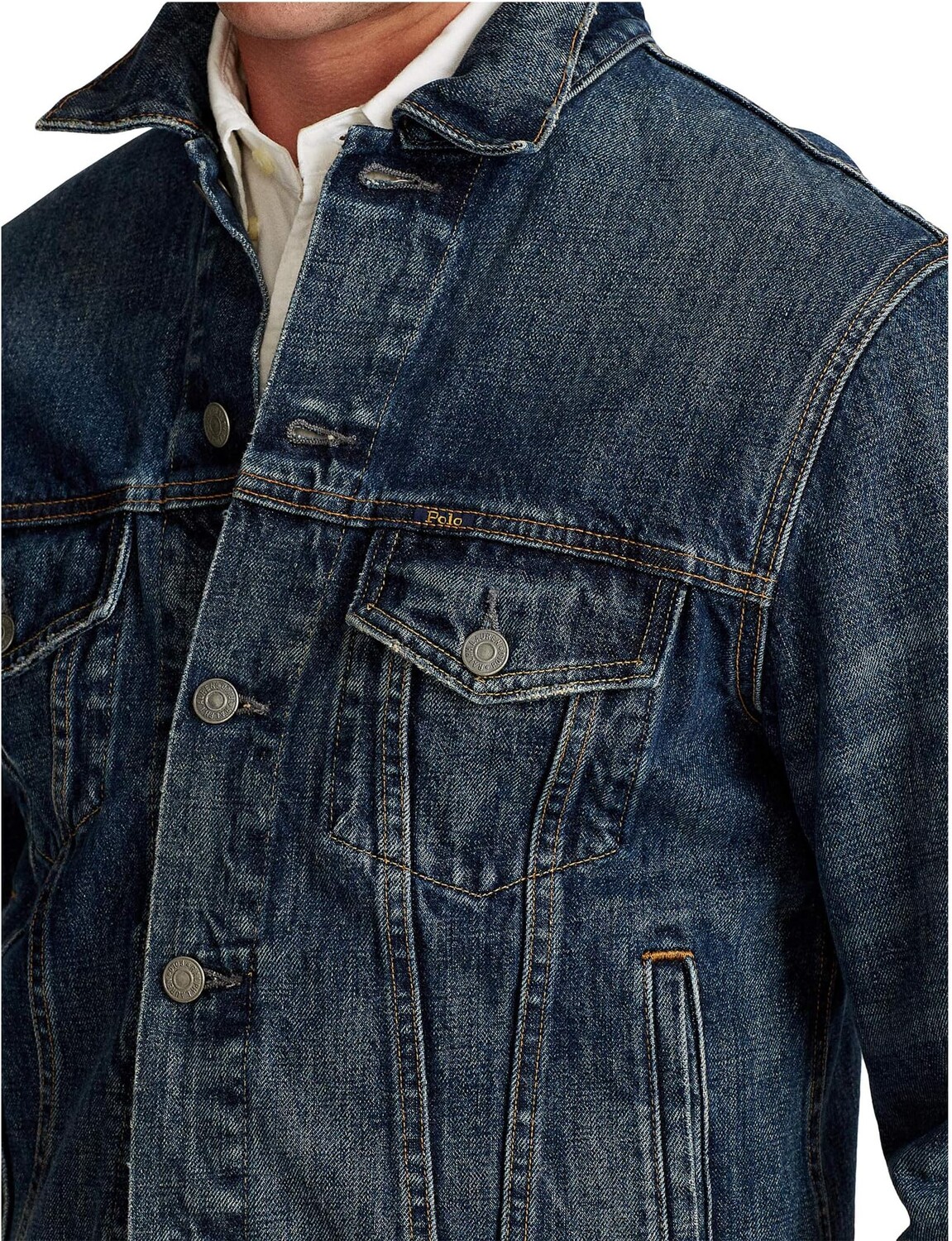 Куртка Denim Icon Trucker Jacket Polo Ralph Lauren, цвет Trenton — фото 3