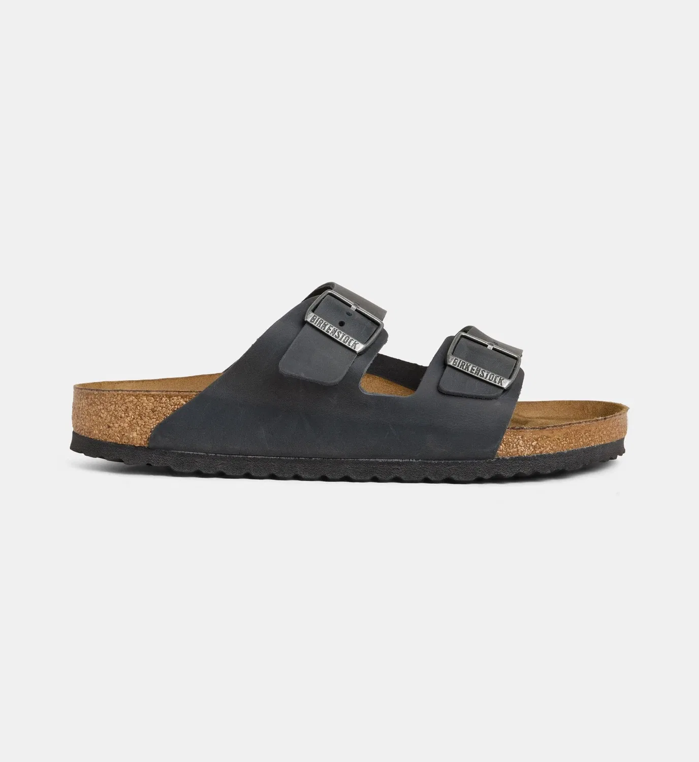 Обычные сандалии Аризона BS из промасленной кожи BIRKENSTOCK, черный
