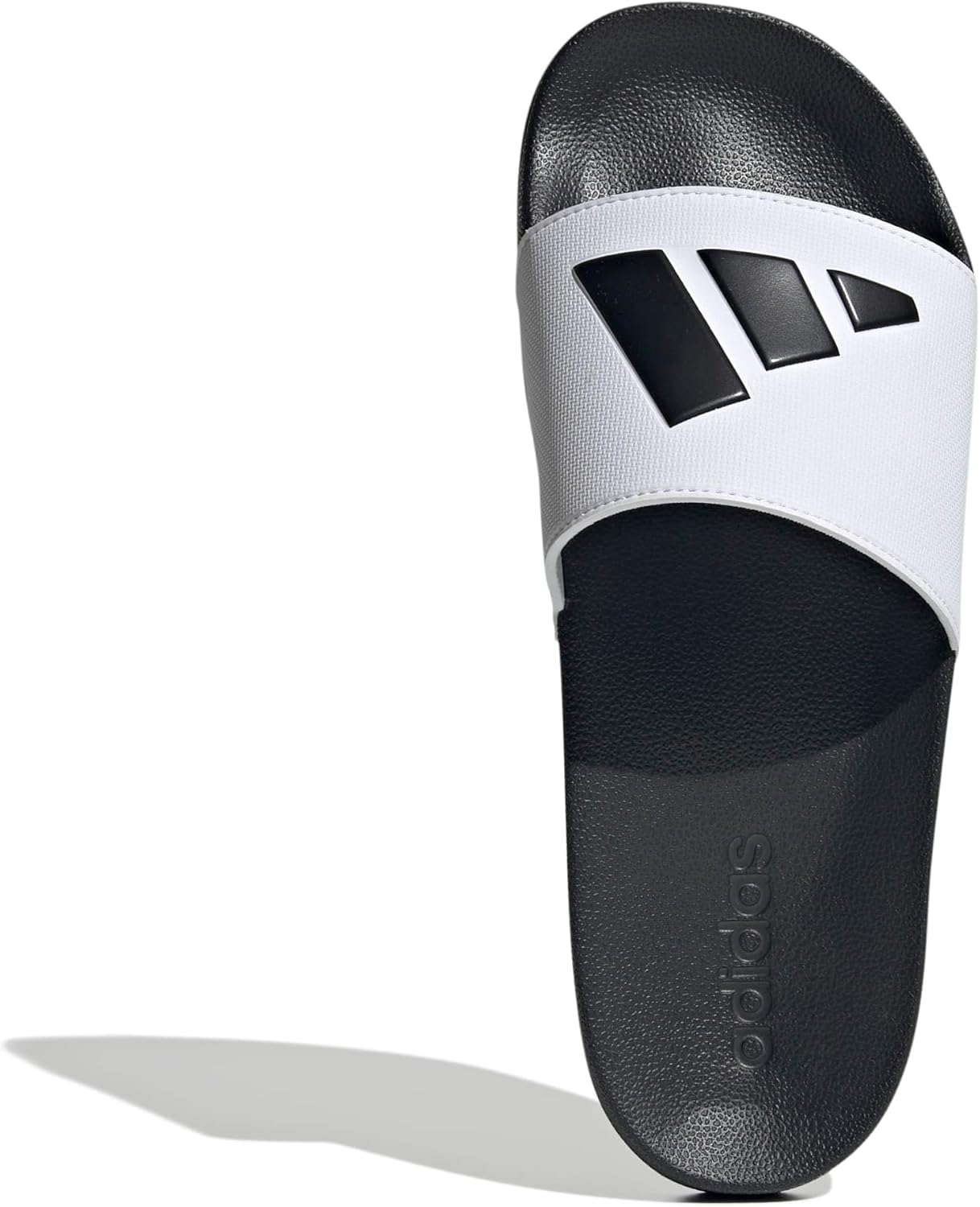 Сланцы для душа adidas Adilette для взрослых унисекс, белый/черный — фото 2