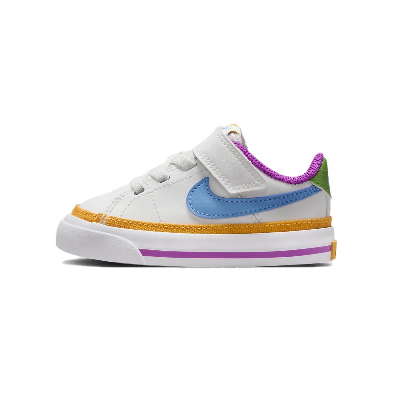 

Кроссовки Nike Court Legacy Lift TD 'White Multi-Color', синий