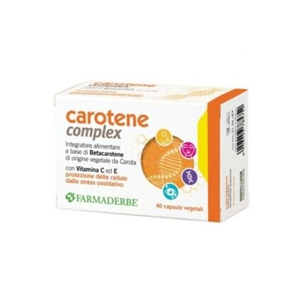 

FARMADERBE Каротиновый комплекс антиоксидантная добавка 40 капсул