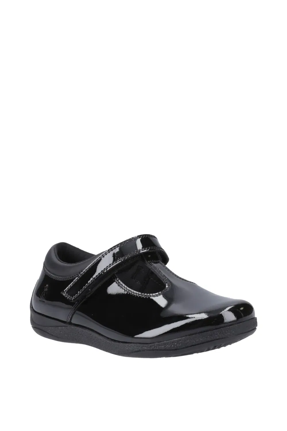 Туфли-лодочки с ремешком T-Bar Hush Puppies, черный