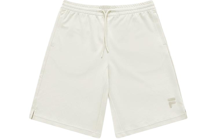 

Повседневные шорты FOB Unisex Ivory Beige FILA FUSION, айвори-бежевый