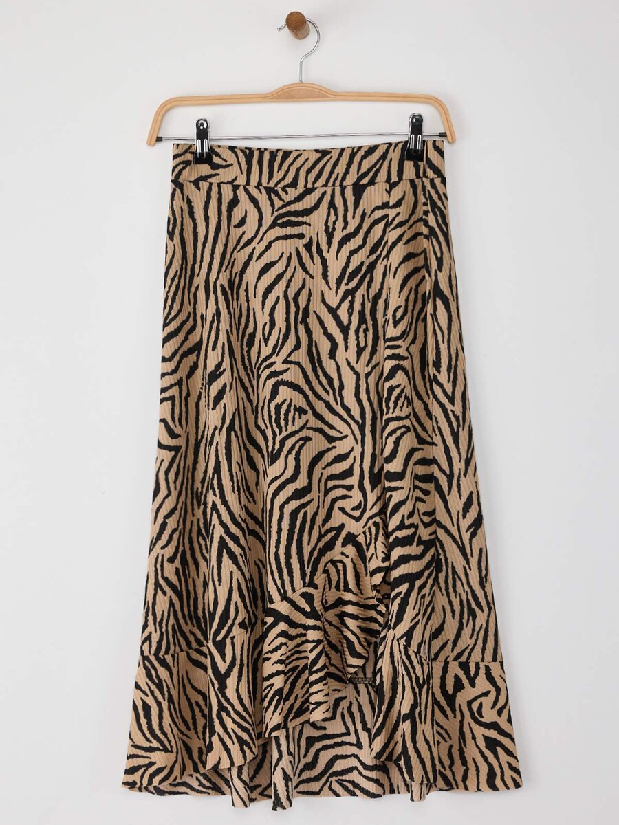 

Миди юбка Trendyol, Camel