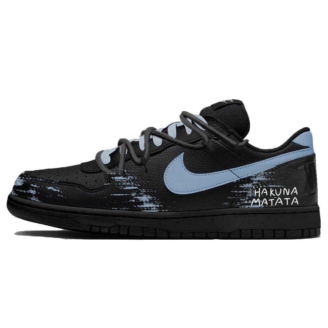 

Nike Большие HAKU устойчивые к истиранию дышащие низкие скейтборд кроссовки мужские black silver