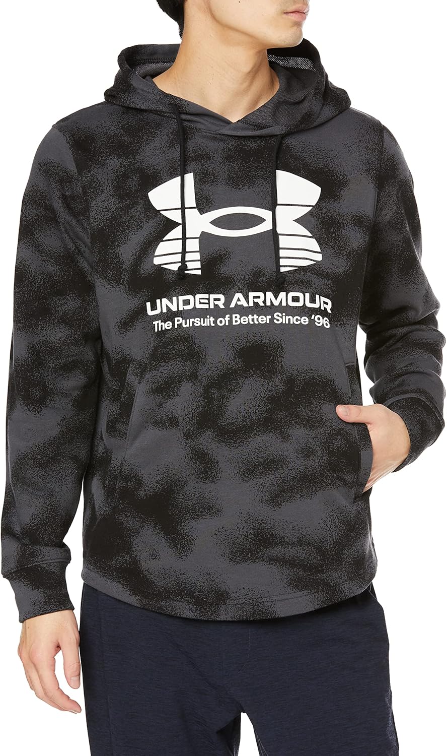 

Толстовка Under Armour Rival Terry мужская, Black-Jet Gray-Onyx White
