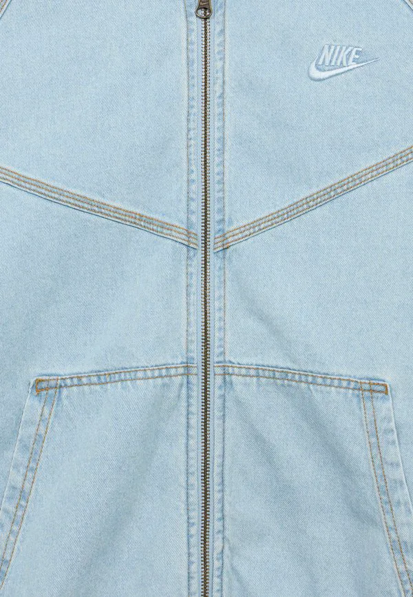 Джинсовая куртка унисекс Nike Sportswear, Armory Blue/Wheat — фото 4