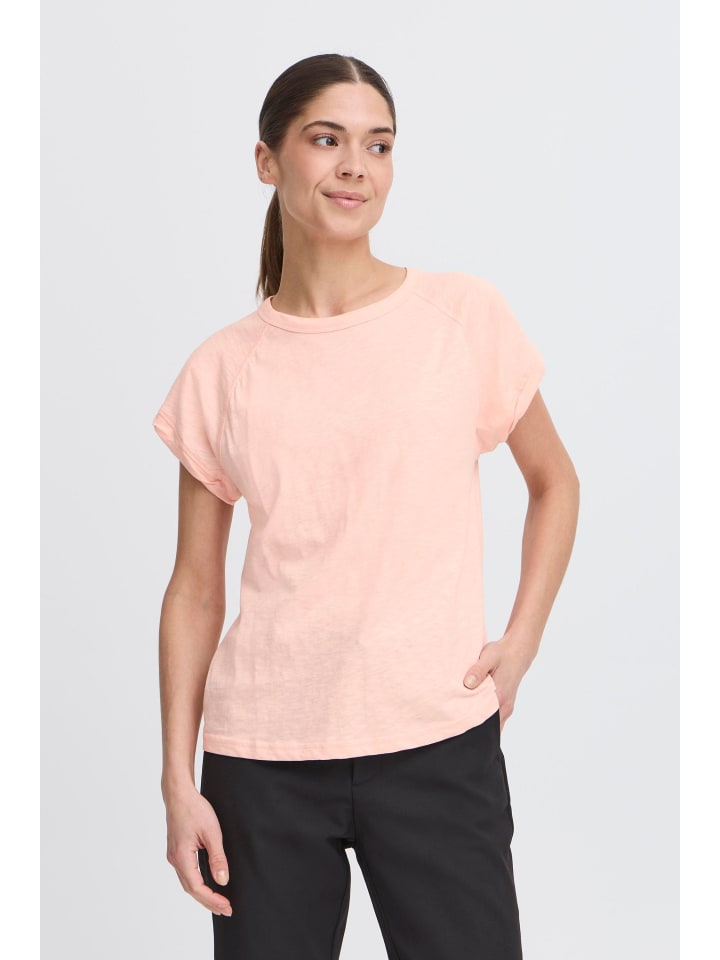 

Футболка PULZ Jeans, розовый
