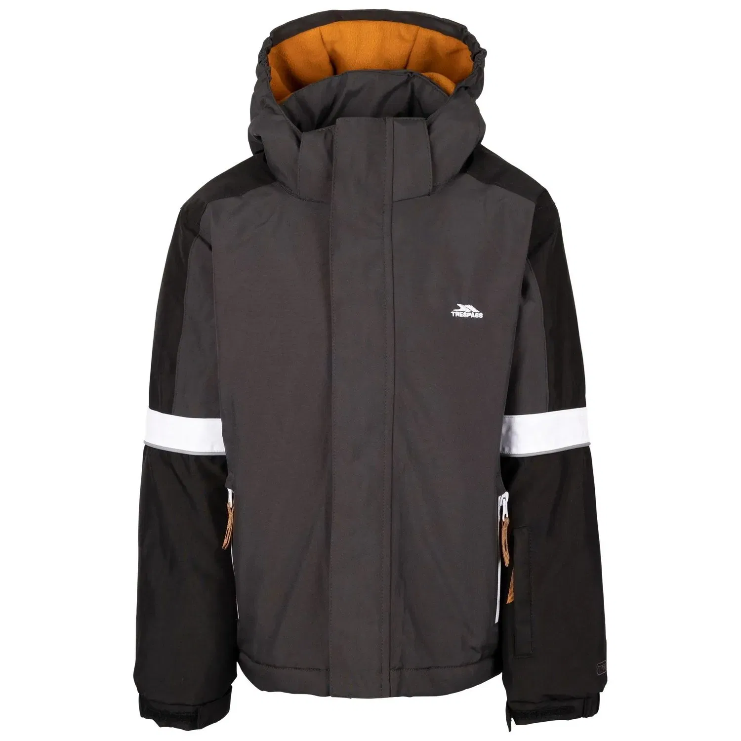 Детская куртка Trespass Kingsley Ski Jacket, водонепроницаемая, темно-серый
