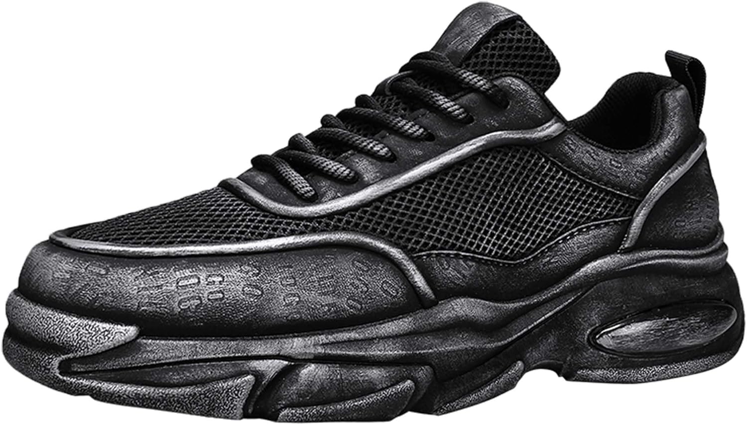 

Мужские модные спортивные кроссовки, ретро минималистичные классические спортивные кроссовки для мужчин, повседневная обувь Generic, черный