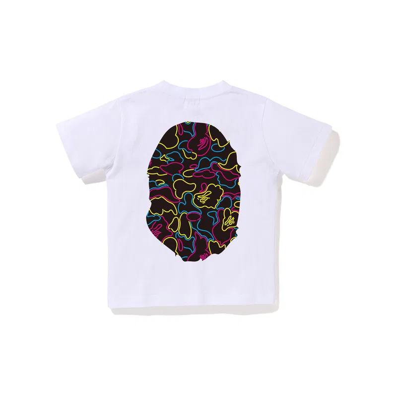 Футболка A BATHING APE SS25 Kids' черная — фото 4