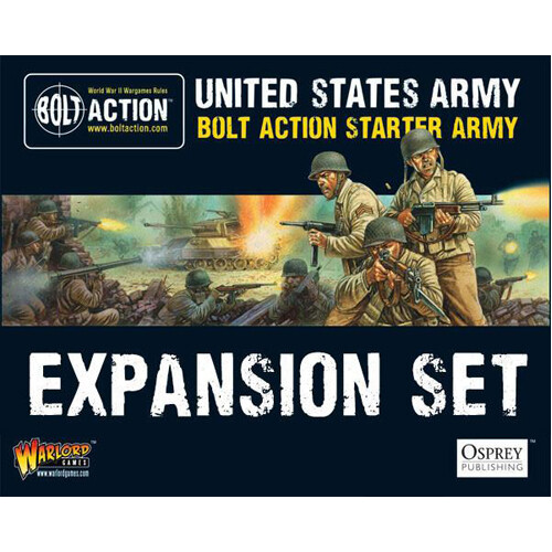 

Фигурки Bolt Action: Us Army Expansion Set Warlord Games