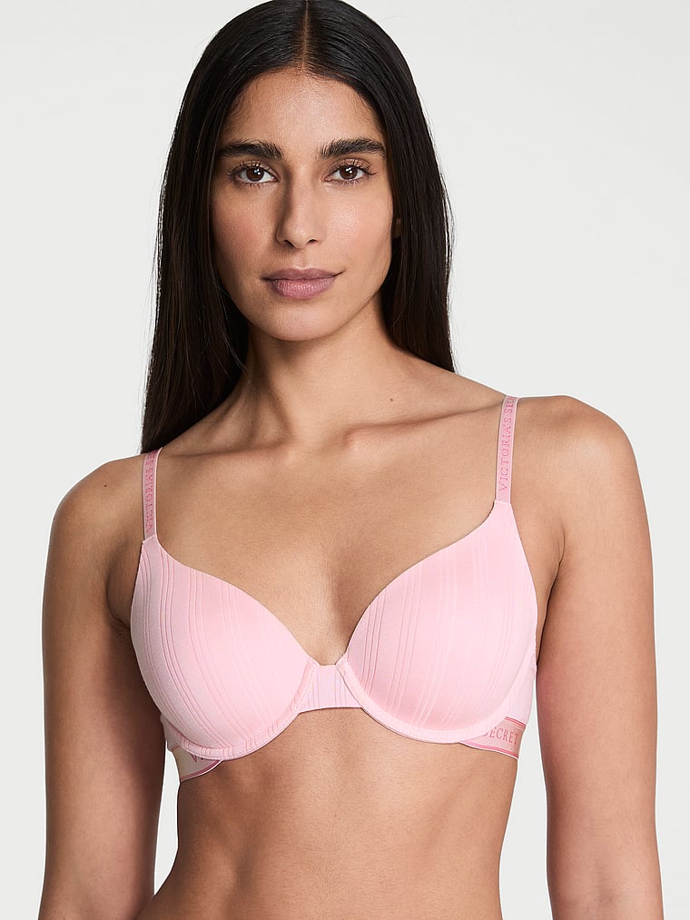 

Бюстгальтер из ультратонкого модала с легкой подкладкой, закрывающий все тело The T-Shirt, cotton rib pretty blossom