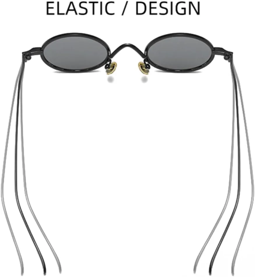 

Ретро металлические круглые панк-солнцезащитные очки для женщин с прозрачными линзами и оправой, защищающие от УФ-излучения (золотисто-серый) TVTBBVV, Golden Gray