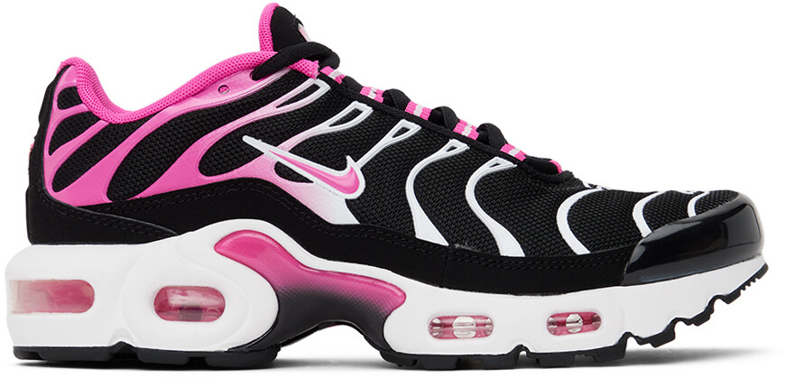 

Детские черные и розовые кроссовки Air Max Plus Big Kids Nike