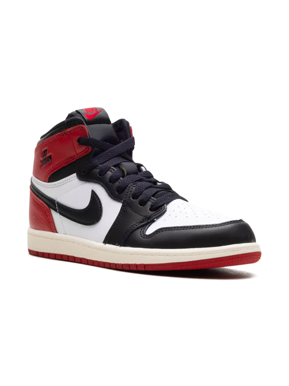 

Кроссовки Jordan 1 Retro High OG Black/Varsity Red/White Jordan Kids, черный