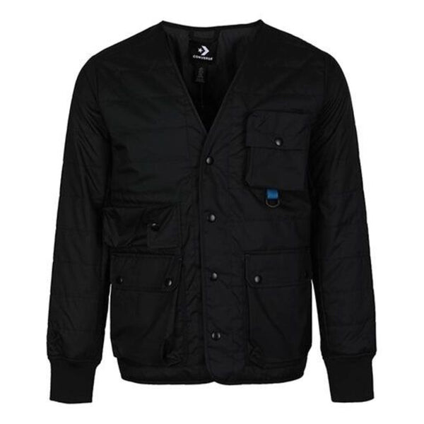 

Куртка chuck taylor seasonal woven jacket 'black' Converse, черный