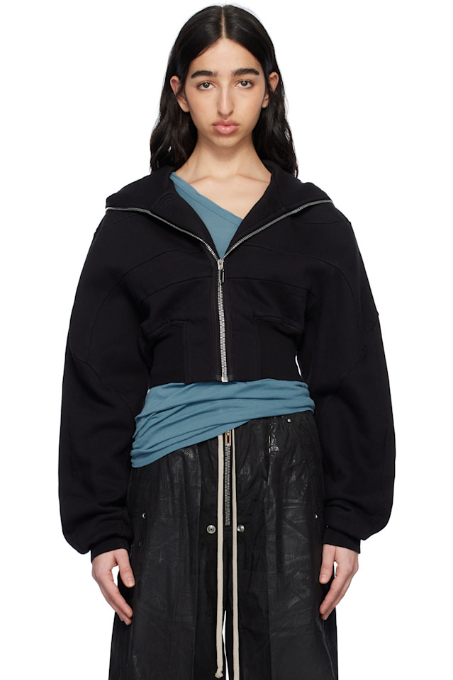 

Худи с голливудским коллажем Rick Owens Drkshdw, черный