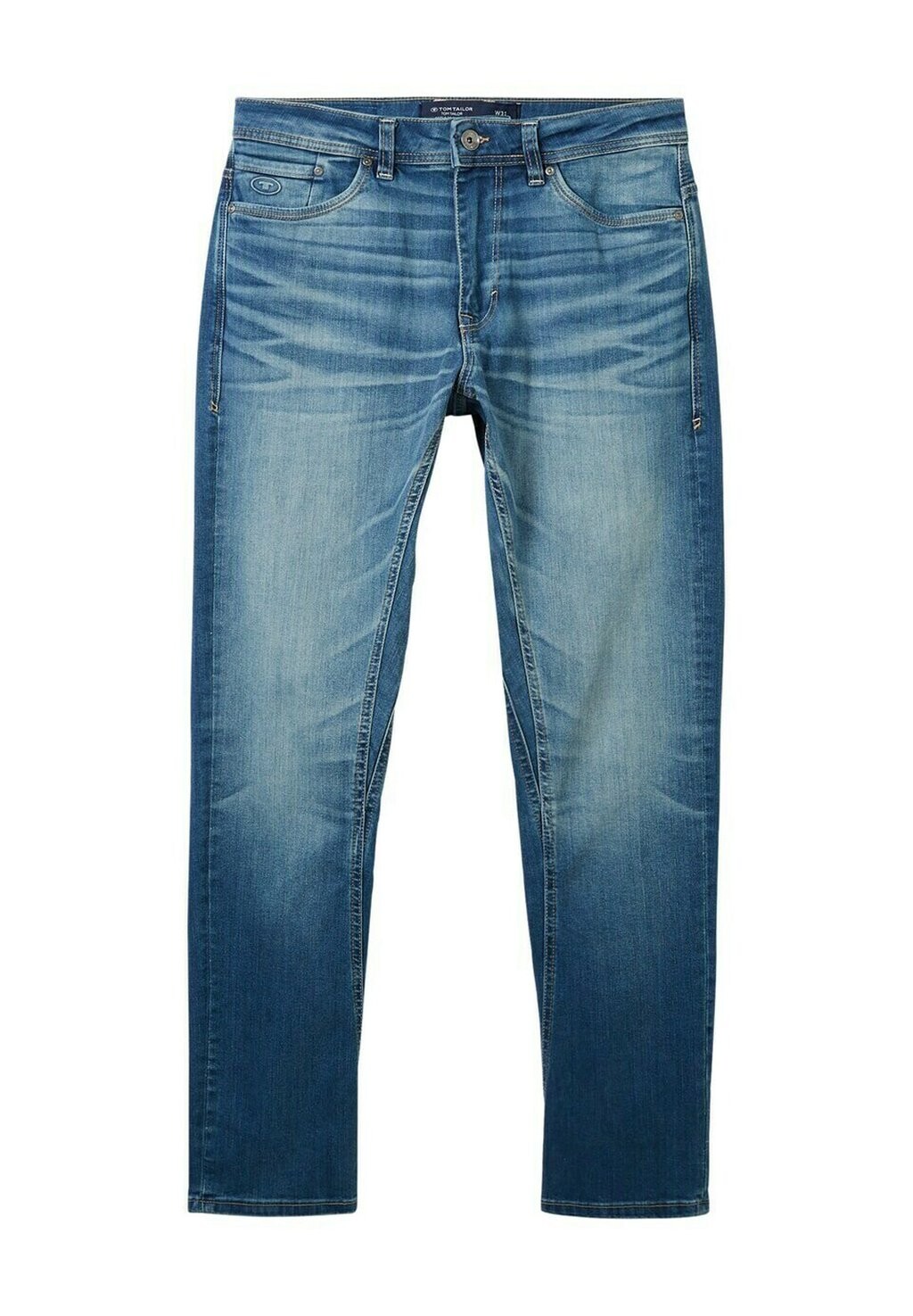 

Джинсы зауженного кроя REGULAR TAPERED TOM TAILOR, синий