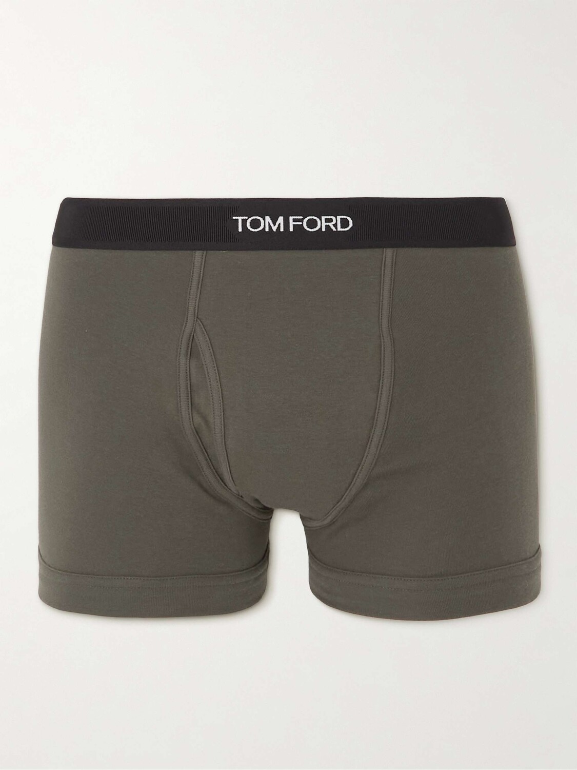

Трусы-боксеры из эластичного хлопка TOM FORD, зеленый