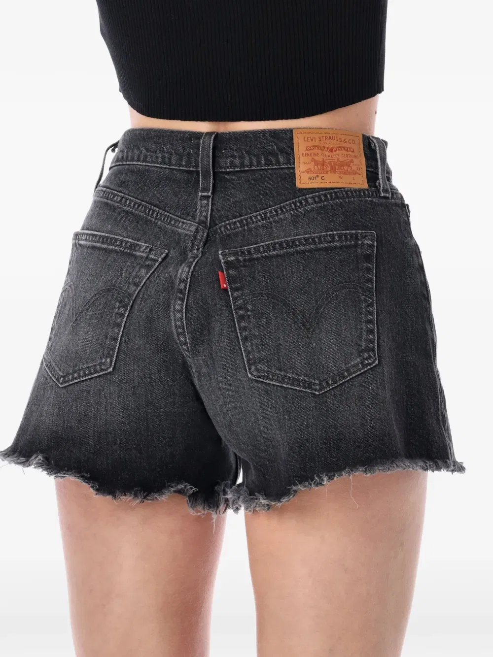 Шорты Levi's 501 Original Fit, черный — фото 3