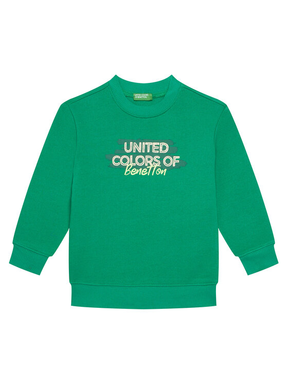 

Свитшот regular fit 3J70G10JY United Colors Of Benetton, зеленый