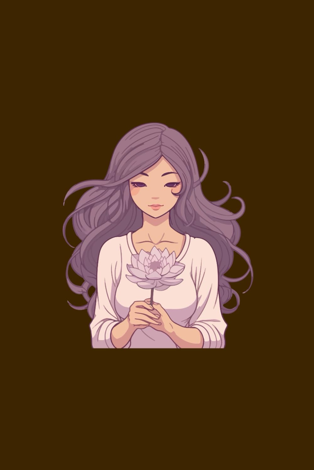 

Notizheft "Kimiko", 50 Seiten, liniert: Notizbuch, Tagebuch, Schreibheft, Journal, japanisches Mädchen mit Lotosblume (German Edition) (Independently published)