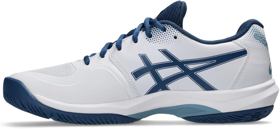 Мужские кроссовки для пикабола ASICS Game FlyteFoam, белый/синий — фото 4