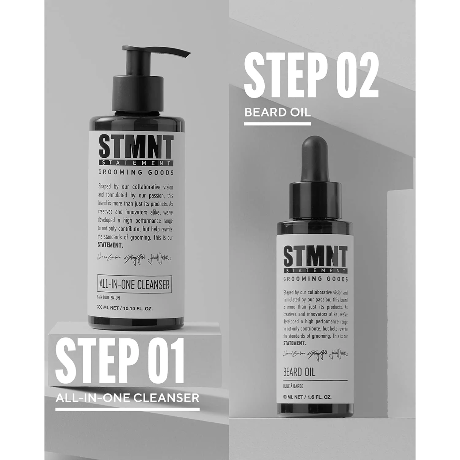 STMNT Grooming Goods Универсальное средство для ежедневного умывания | Без сульфатов SLS/SLES | Формула с усиленным уходом, активированным углем и ментолом — фото 4