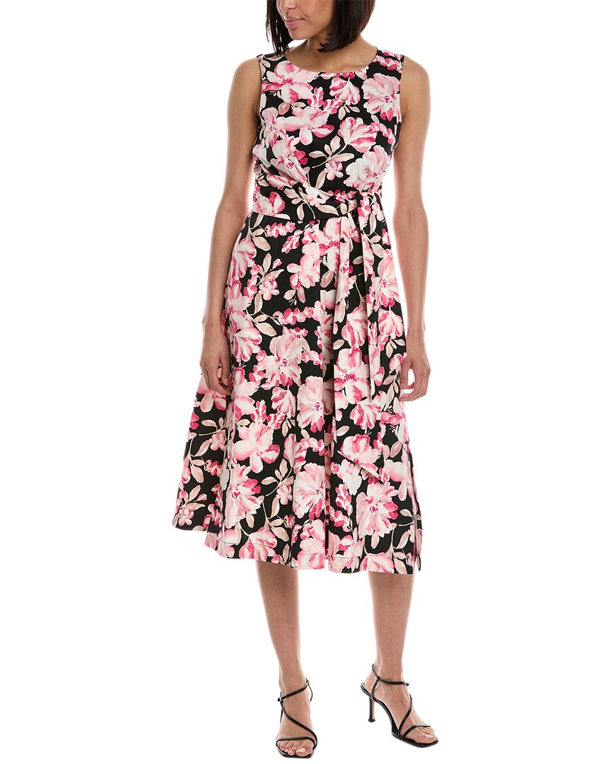 

Платье миди без рукавов Anne Klein, черный