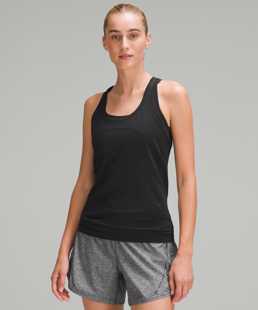 

Майка Swiftly Tech Racerback 2.0 Lululemon, черный