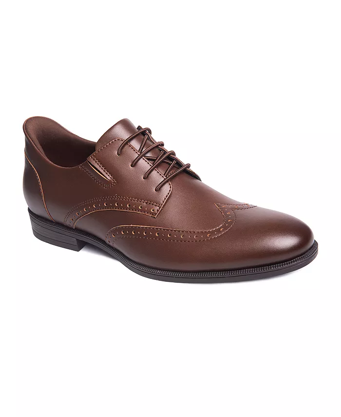 

Howard Street технология Hands-Free Slip On оксфорды Wingtip Marc Joseph New York, коричневый